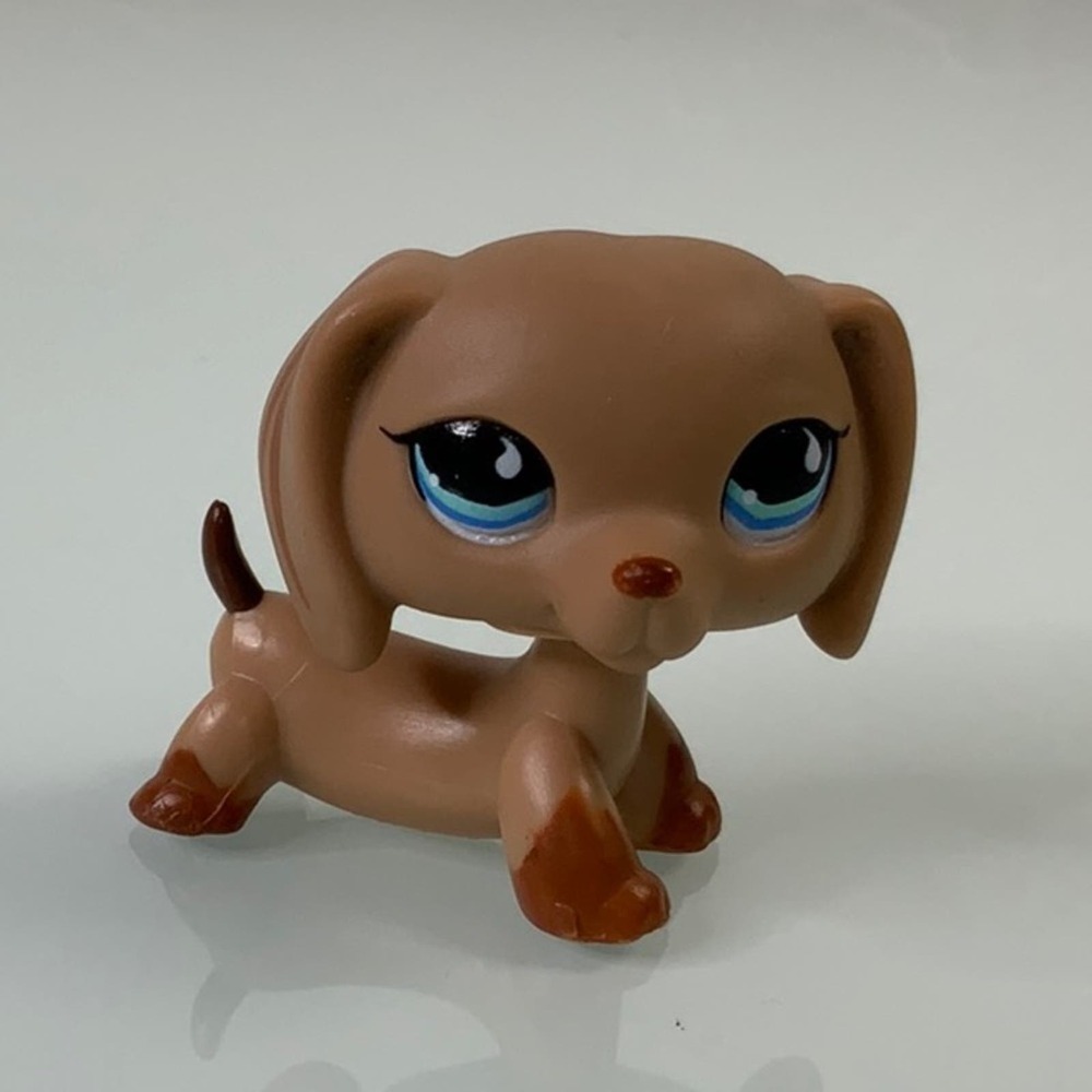 lps Littlest pet shop #518 Dachshund 2006 Hasbro EUC